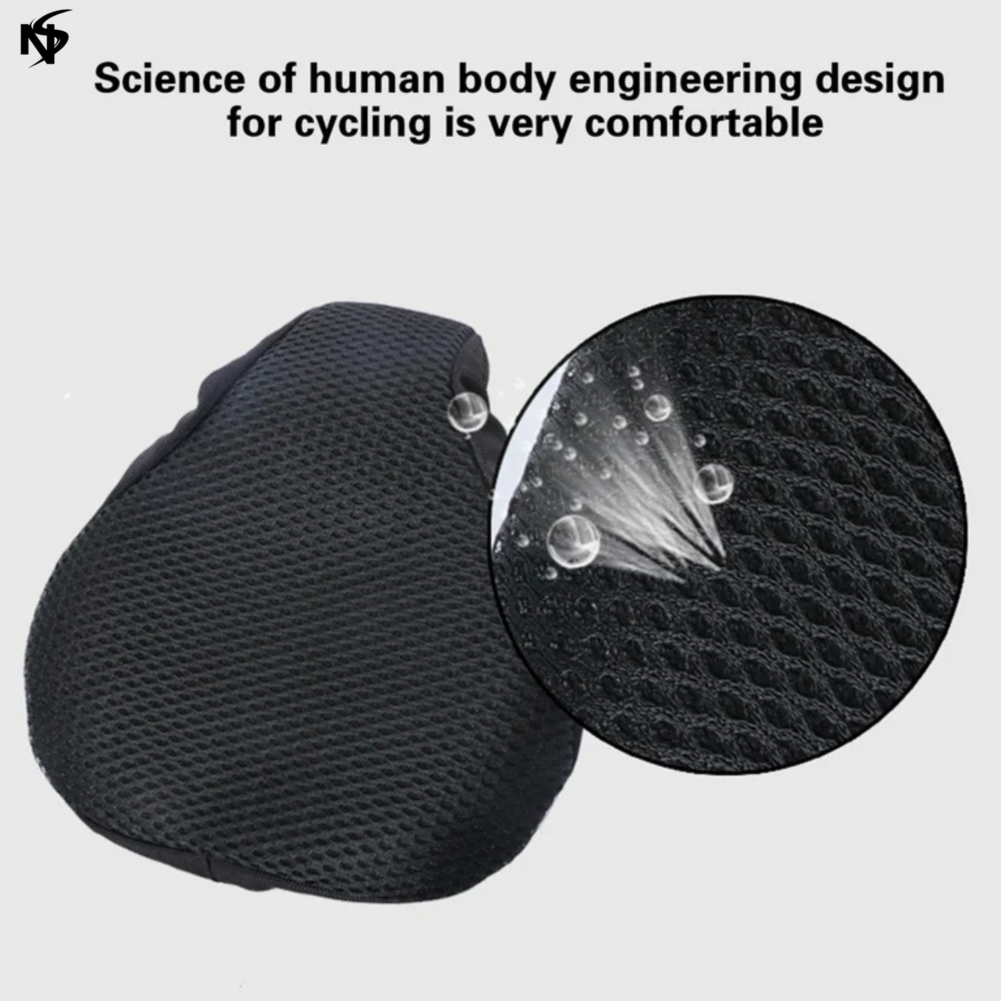 3D Gel Pad Cushion Cover Bicycle Saddle Seat