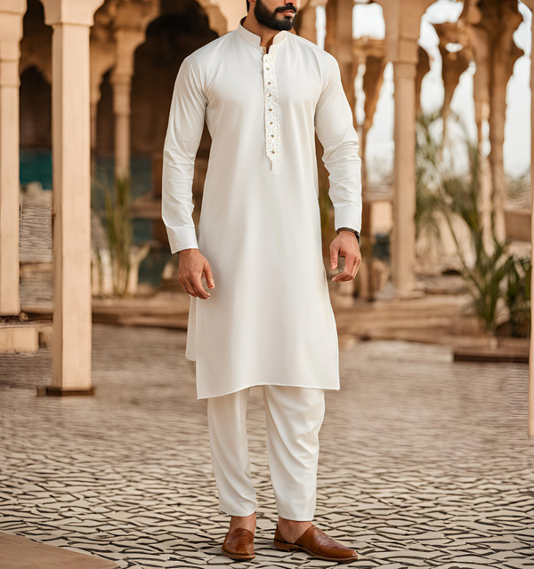 Noor’s Premium Imported Boski Fabric Unstitched | Luxury Men’s Fabric Pakistan