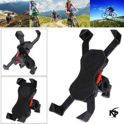 Noor's Bike Mobile Phone Holder Stand Mount Universal 360 Rotation