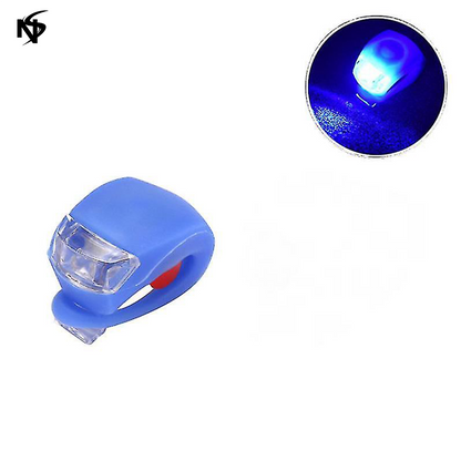 2 Pcs Noor's Silicone Bicycle Bike Cycle Safety LED