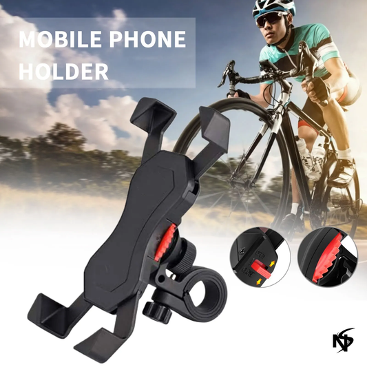Noor's Bike Mobile Phone Holder Stand Mount Universal 360 Rotation