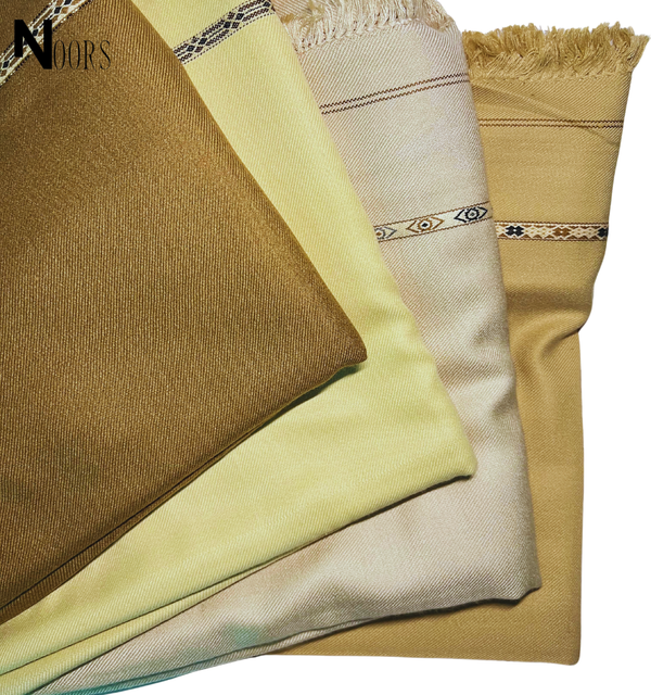Premium Men’s Shawl – Classic Design with Patterned Border | Winter Collection Pakistan
