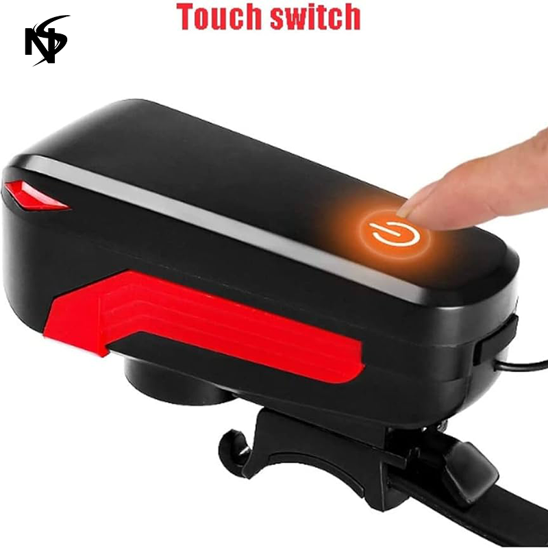 Noor Sports Bicycle Headlight Touch Switch Waterproof