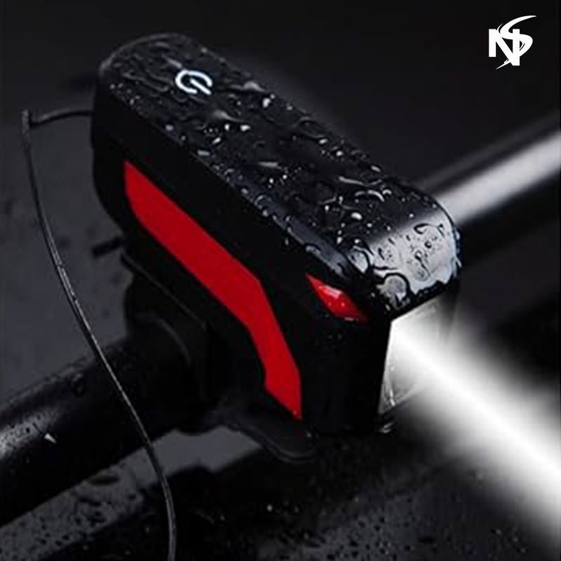Noor Sports Bicycle Headlight Touch Switch Waterproof