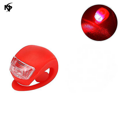 2 Pcs Noor's Silicone Bicycle Bike Cycle Safety LED