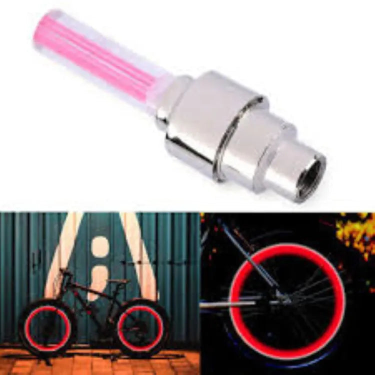 2Pcs Motion Activated Glow Bike Flashlight Car Motorcycle Cycle