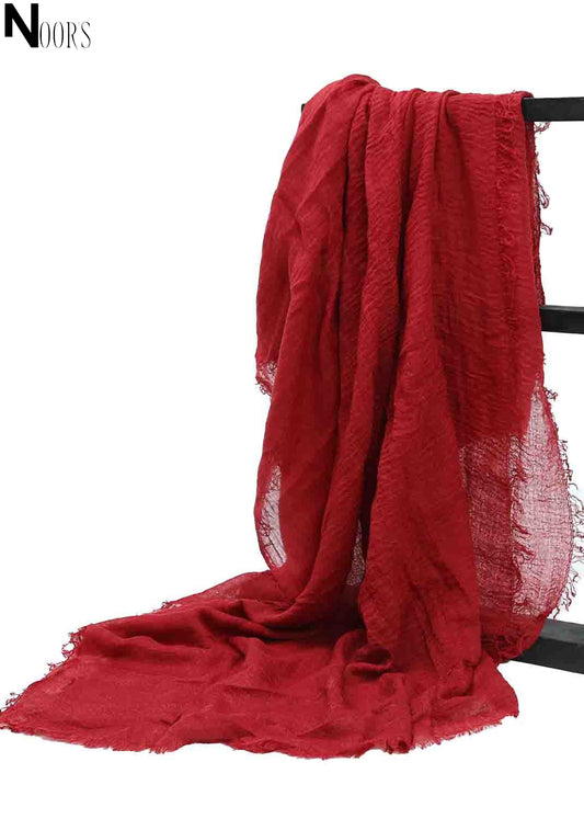 Noor's Broshia viscose scarf Blue WSC 027