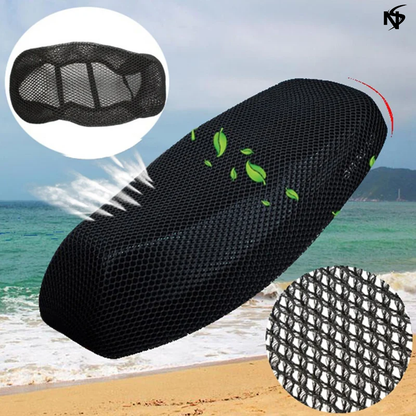Noor's Motorcycle Seat Cushion, 3D Insulated Waterproof Anti Slip Breathable Seat